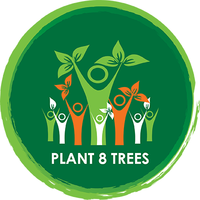 Plant 8 trees